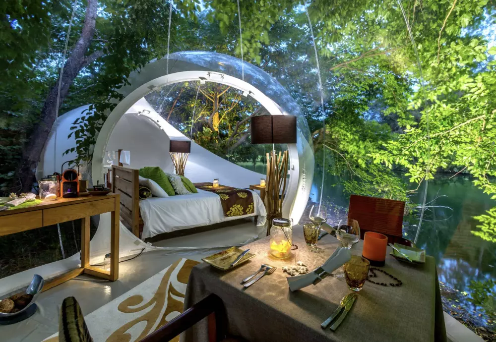 bubble tent hotels